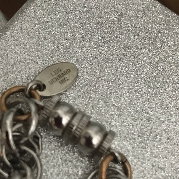 Vintage Les Bernard Multi-Link Necklace - Picture 6 of 6